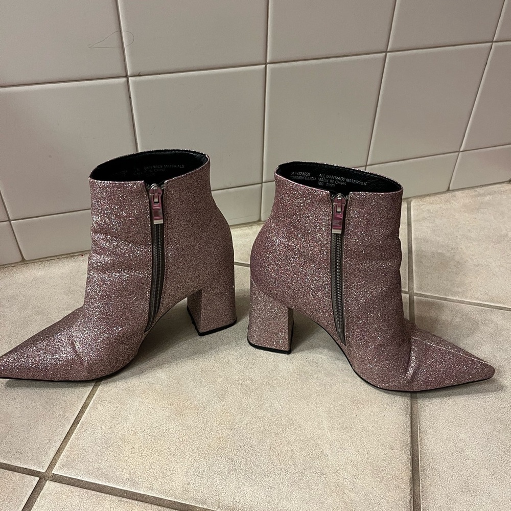 Seven Dials Sparkly Glitter Boots